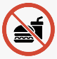 No Food Or Drink Sign - Don T Eat Or Drink, HD Png Download - kindpng